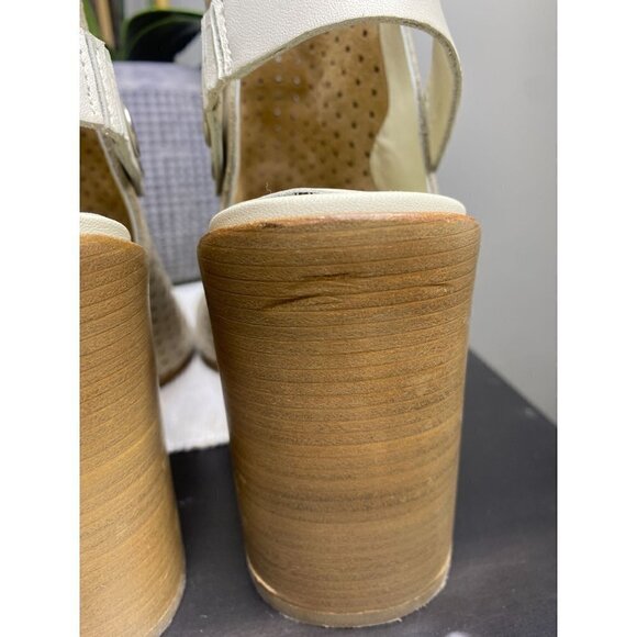 Rag & Bone Leigh Sandal Stucco Suede Womens Size 37.5 - Picture 14 of 14